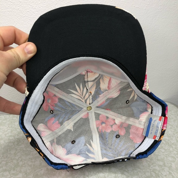 Vintage Poulan Pro Power Equipment Floral SnapBack Hat - Picture 6 of 12